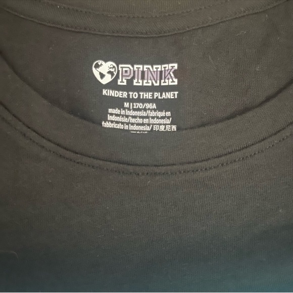 ‼️2 for $15‼️PINK‼️PINK VICTORIAS SECRET T-Shirt ⭐️SIZE M⭐️ - Picture 5 of 9